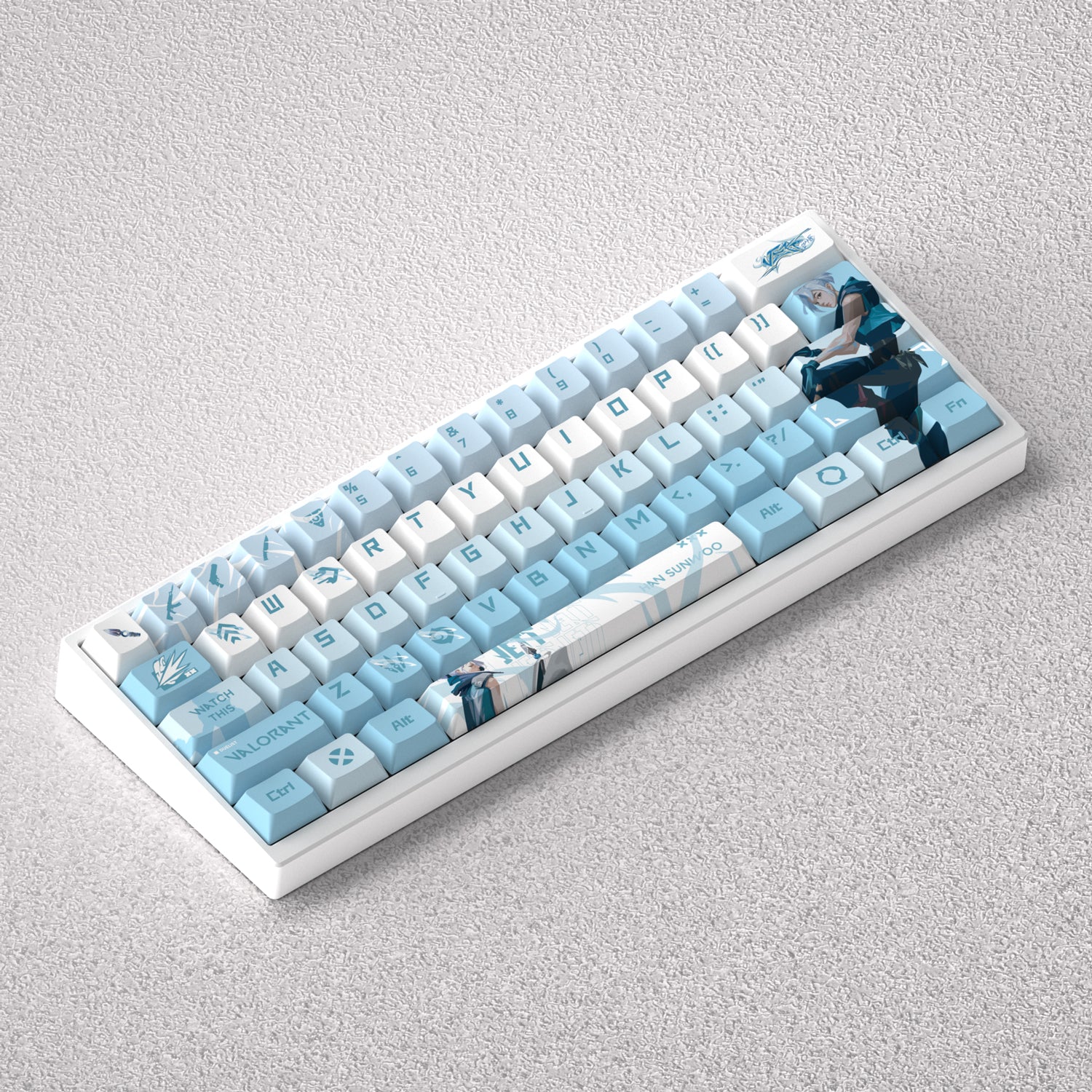 VALORANT Theme Keycap Series, Anime Game Creative Personalized Keycap Set PBT Material Original Factory Height Sublimation