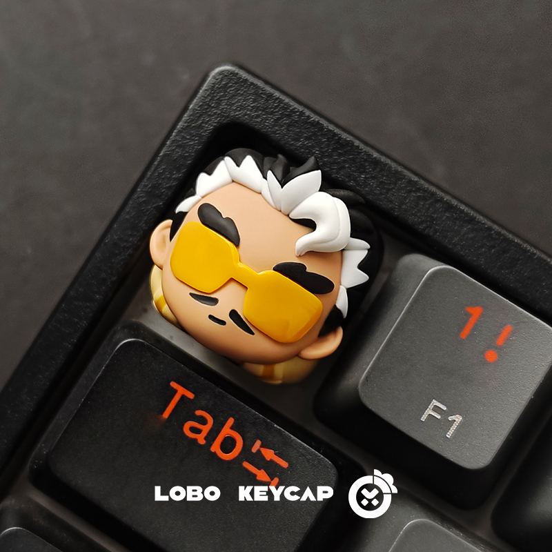 VALORANT keycaps Sage.Phoenix.Omen.Killjoy.artisankeycaps, Resin colored keycaps