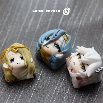 Reverse: 1999, 1U character multi-color resin molded personalized keycaps, anime and game character peripheral cultural and creative keycaps