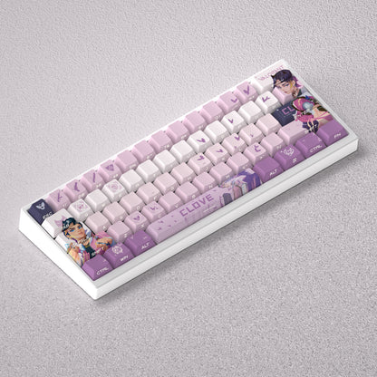 VALORANT Theme Keycap Series, Anime Game Creative Personalized Keycap Set PBT Material Original Factory Height Sublimation