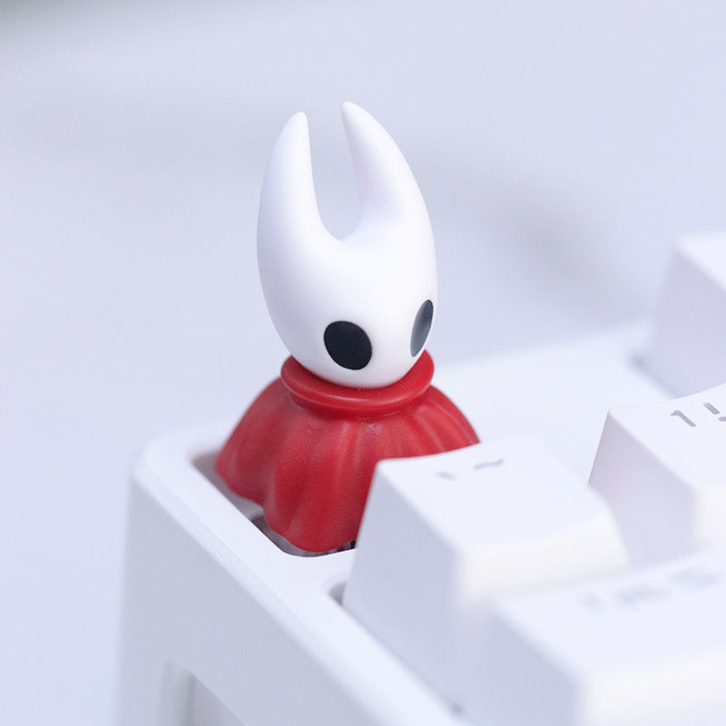 The Hollow Knight series, Makoto Kojo，The Knight， Multi colored resin molded personalized keycaps.