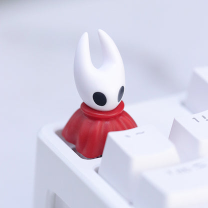 The Hollow Knight series, Makoto Kojo，The Knight， Multi colored resin molded personalized keycaps.
