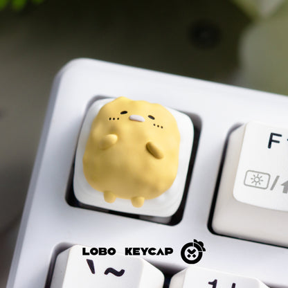 Corner Biological Personality Resin Art Keycaps Mechanical Keyboard Keycaps