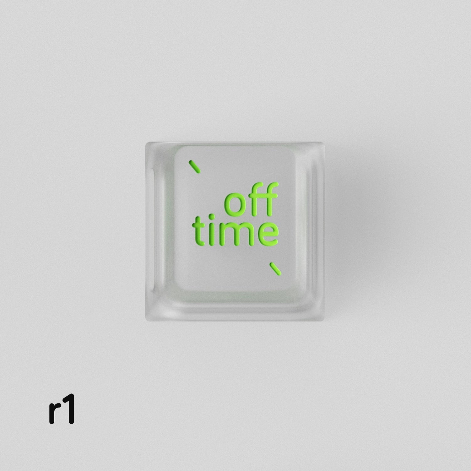 Simple smiley face expression personalized PC metal keycap smiley face customization mechanical keyboard customization keycap