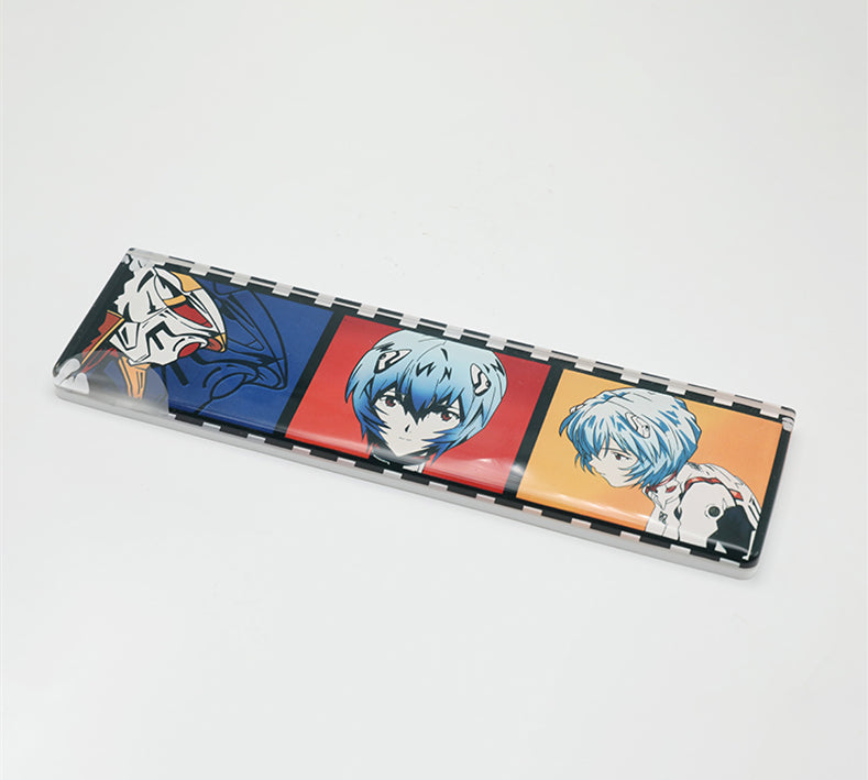 EVA, Ayanami Rei theme, 30CM length resin material keyboard holder. Keyboard peripheral accessories
