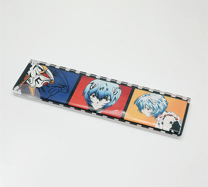 EVA, Ayanami Rei theme, 30CM length resin material keyboard holder. Keyboard peripheral accessories