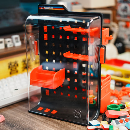 Keycap pegboard personalized keycap storage box game console button storage box desktop storage box personalized keycap display box dustproof design