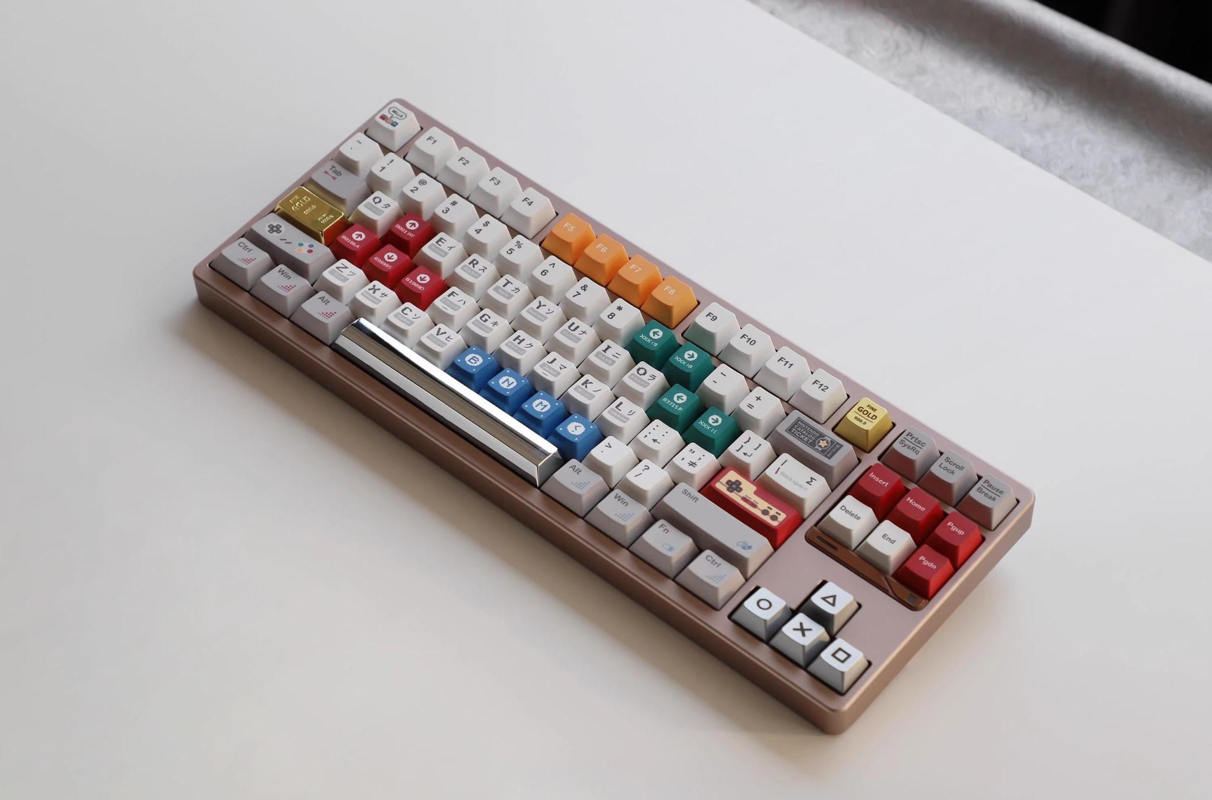 Metal Spacebar Coating Process, 6.25U Universal Metal Keycap, Personalized Spacebar Keycap