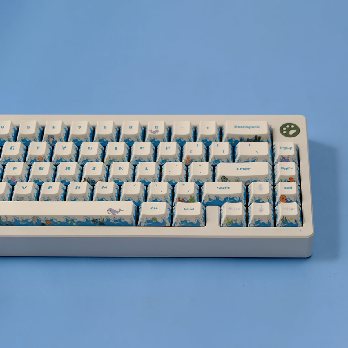 Deep Sea Party Theme Mechanical Keyboard Keycaps Complete Set PBT Thermal Sublimation Customized Original Factory Height Set Keycaps