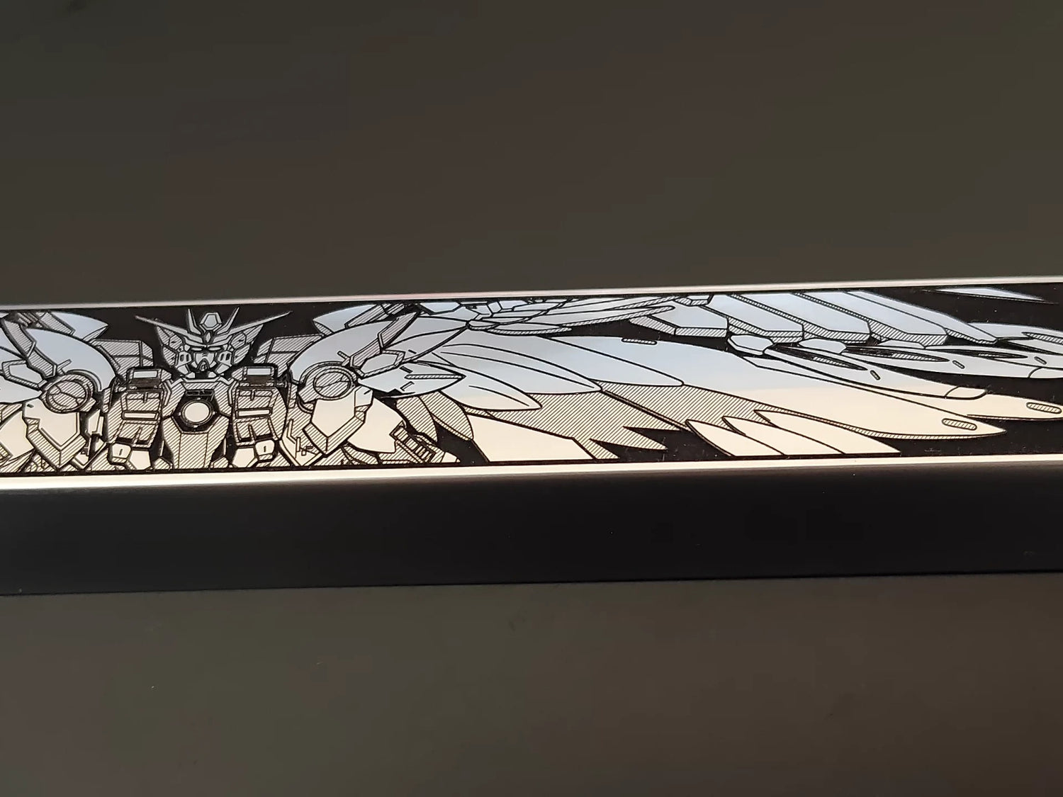 Gundam, Metal Spacebar Personalized Keycaps, Anime Game Culture Creative Mech Style Keycaps