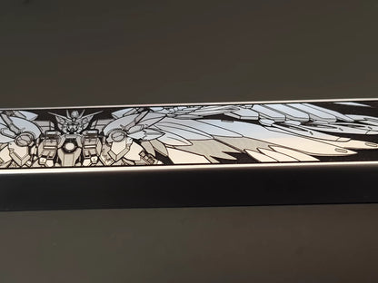 Gundam, Metal Spacebar Personalized Keycaps, Anime Game Culture Creative Mech Style Keycaps