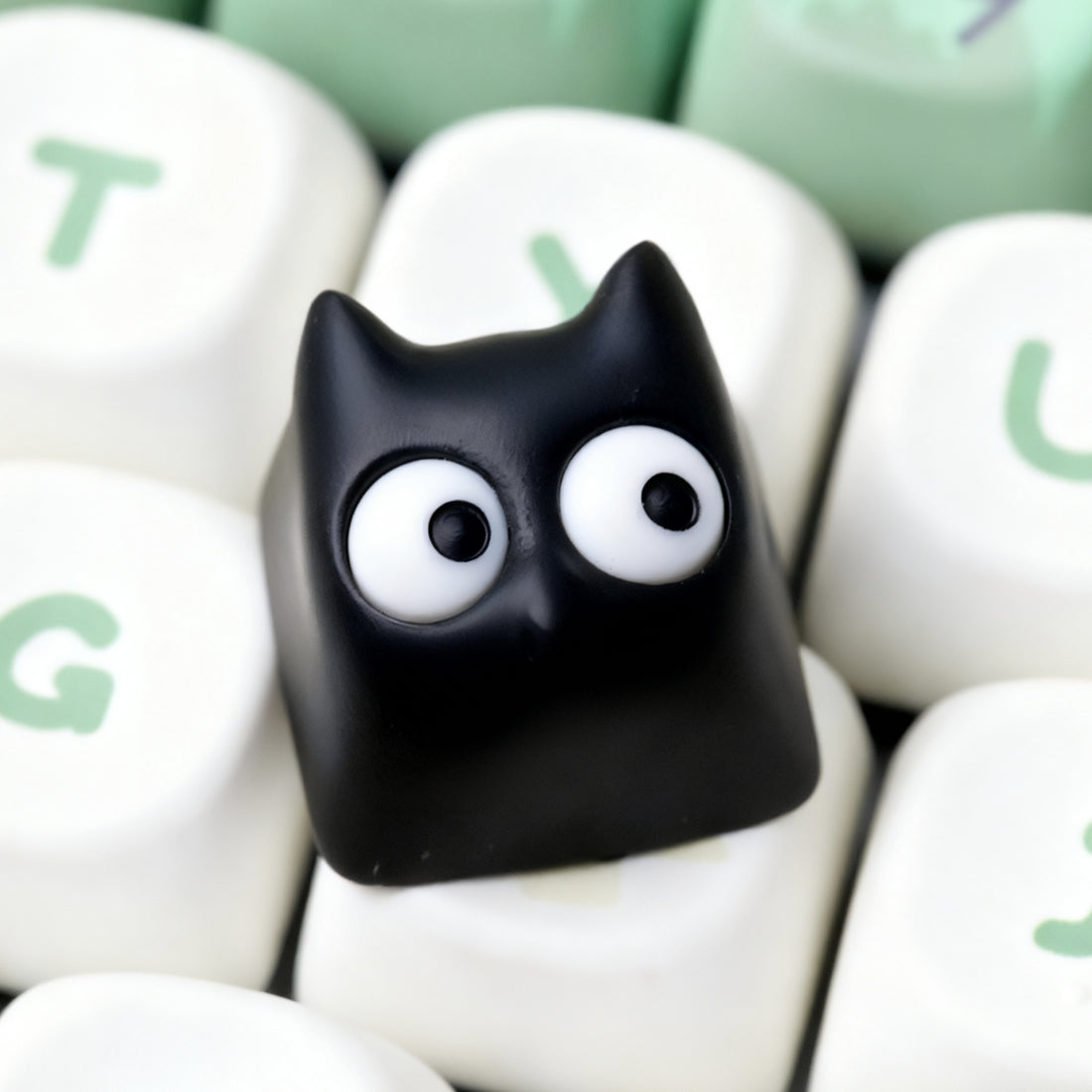 Lord of Mysteries ， Cute cat multi-color resin personalized keycaps, artisankeycaps keyboard decorative keycaps