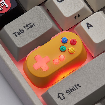 Switch Xbox PS4 game console controller 1.75U metal translucent keycap mechanical keyboard personalized keycap