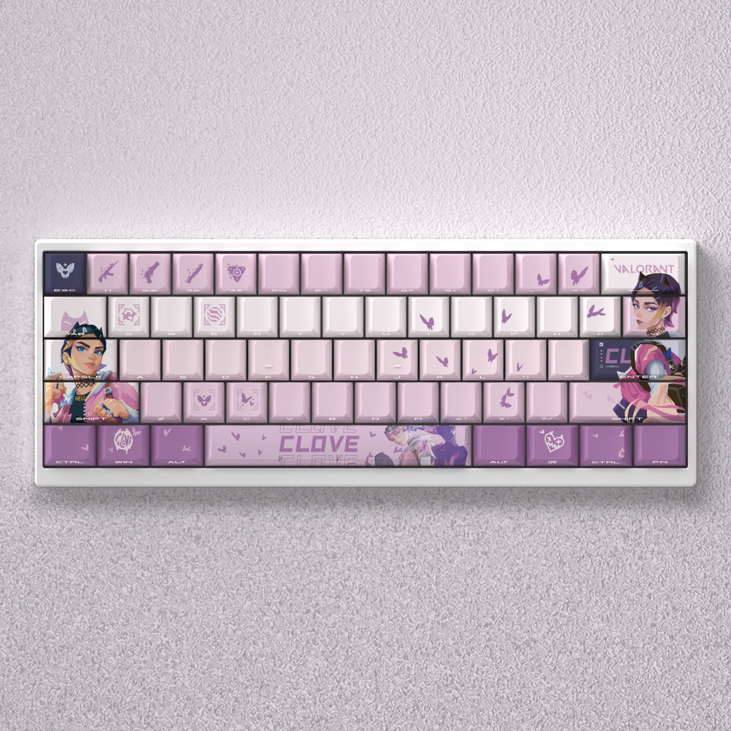 VALORANT Theme Keycap Series, Anime Game Creative Personalized Keycap Set PBT Material Original Factory Height Sublimation