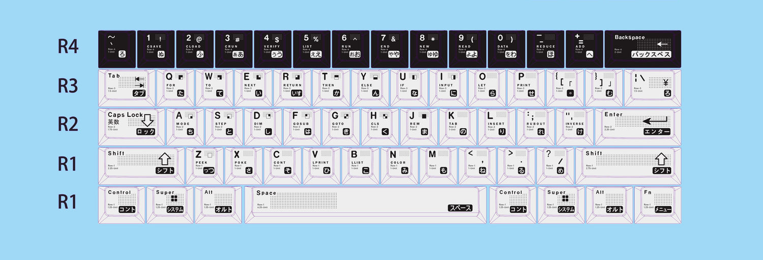 Parameterized aluminum alloy CNC keycap set, metal personalized keycap original factory height set