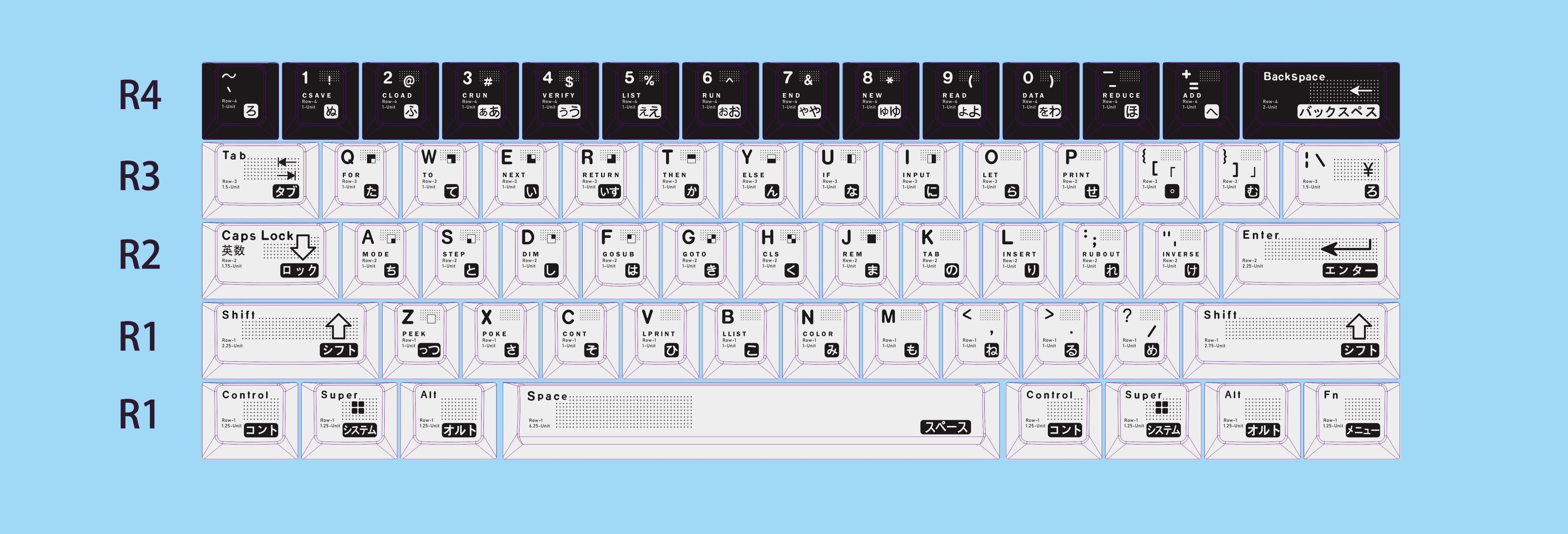 Parameterized aluminum alloy CNC keycap set, metal personalized keycap original factory height set