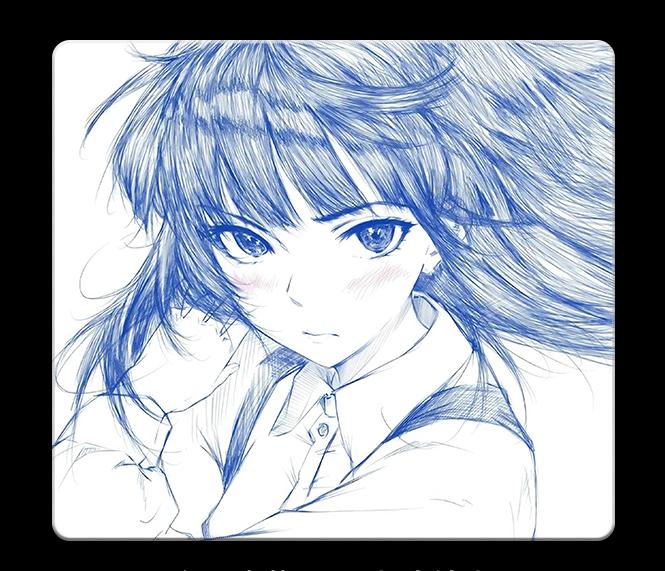 Tempered glass micro etching process mouse pad, high-definition pattern customized professional mouse pad（+9）