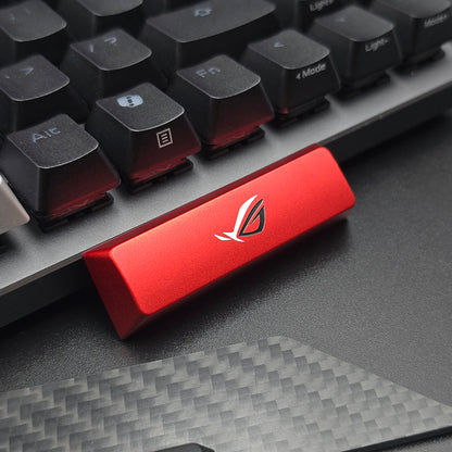 Aluminum alloy keycaps, personalized keycaps, space bar 3.125U space keycaps, metal CNC artistic keycaps, split keyboard, special specifications keycaps