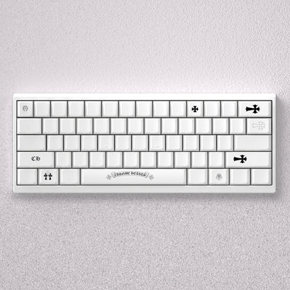 Chrome Hearts Theme, Anime Game Creative Personalized Keycap Set PBT Material Original Factory Height Sublimation Printing