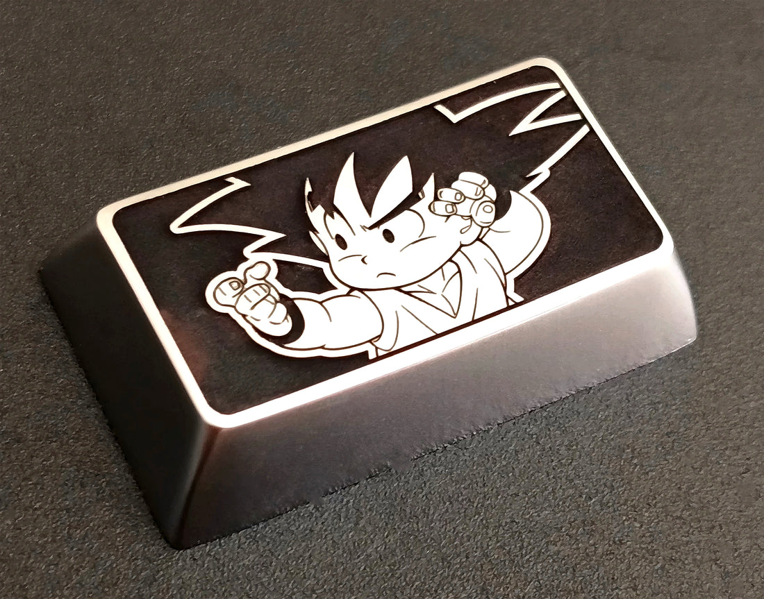 Dragon Ball series, metal personalized keycaps, creative carved keycaps around anime and game characters