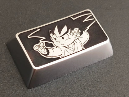 Dragon Ball series, metal personalized keycaps, creative carved keycaps around anime and game characters