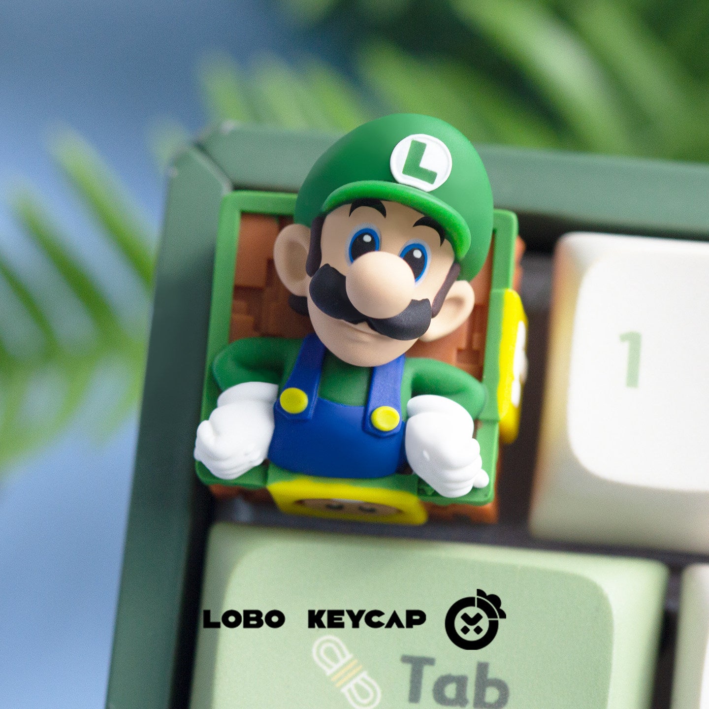 Super Mario series , multi-color resin molded personalized keycaps, handmade creative anime game peripheral art keycaps