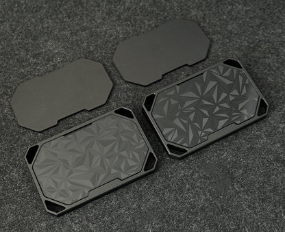 Aluminum alloy metal anode shell split keyboard handle, personalized keyboard hand support structure, keyboard comfort accessories.