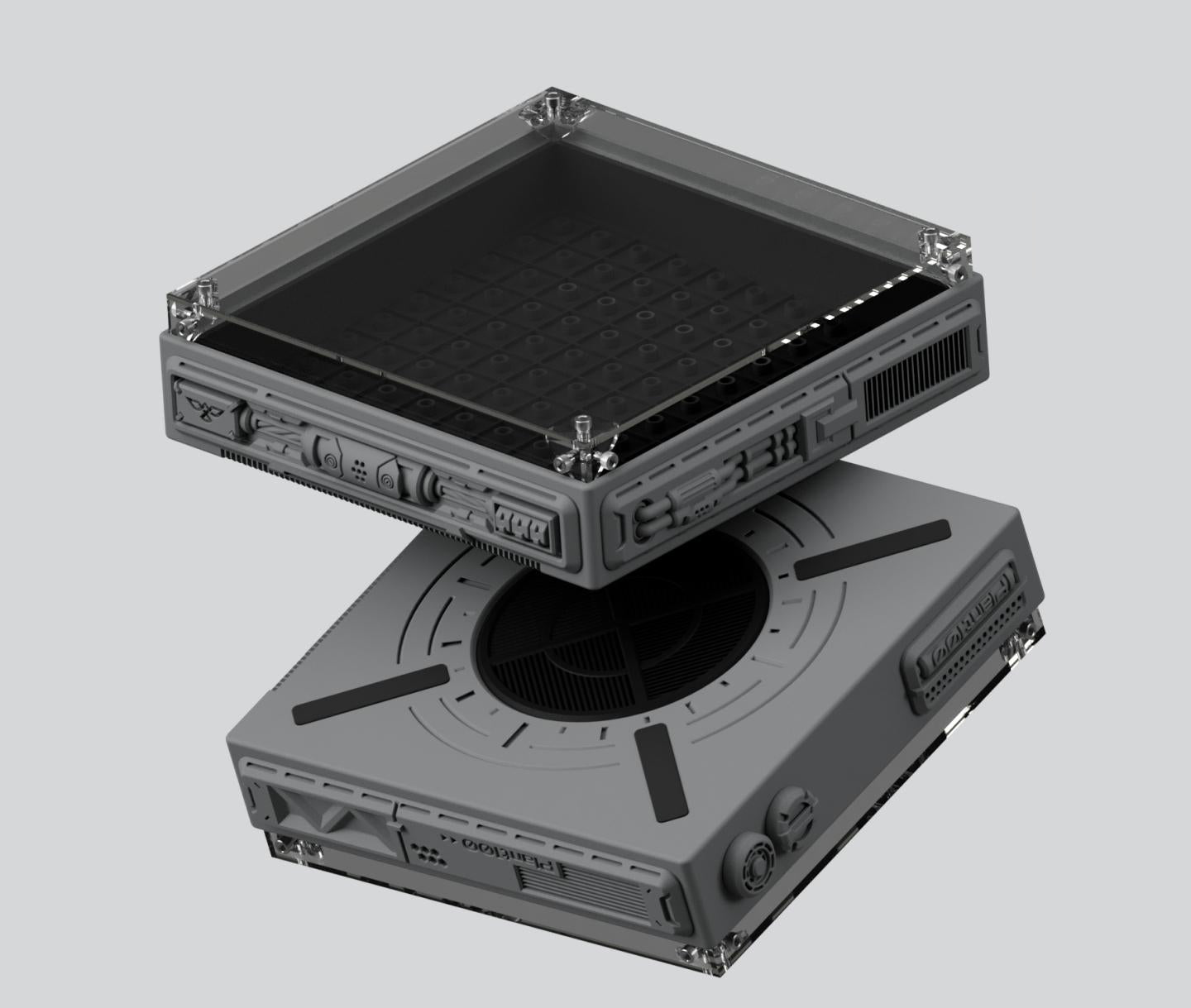 Plant100v2 keycap hibernation cabin storage display box 3D printing customized dustproof table decoration customization