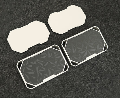 Aluminum alloy metal anode shell split keyboard handle, personalized keyboard hand support structure, keyboard comfort accessories.