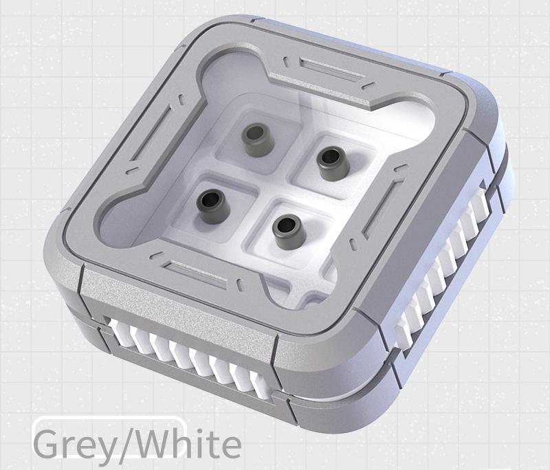 9-key spacecraft design, 3D printed resin keycap box, personalized keycap storage box, dust-proof magnetic absorption nano keycap customized display keycap box with multiple colors to choose from