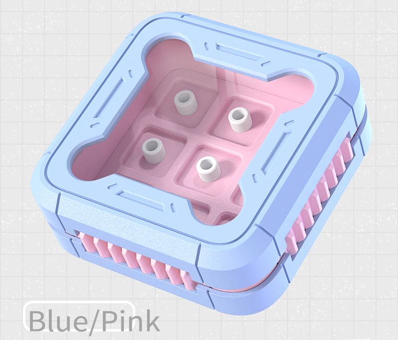 9-key spacecraft design, 3D printed resin keycap box, personalized keycap storage box, dust-proof magnetic absorption nano keycap customized display keycap box with multiple colors to choose from