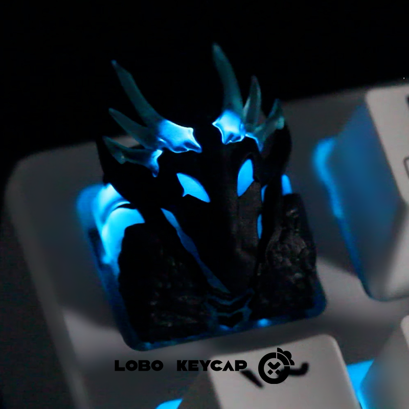 Solo Leveling， Transparent keycaps Shadow Legion personalized resin mechanical keyboard dimension keycaps ESC