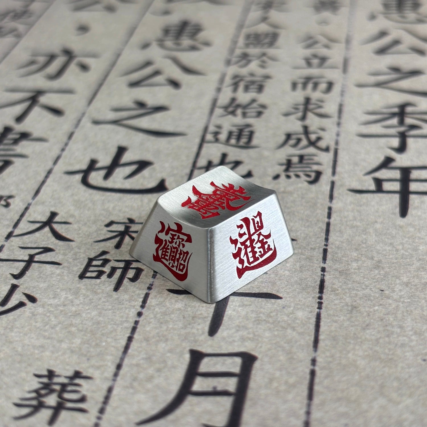 925 pure silver mechanical keyboard, metal personalized keycaps, metal wealth attracting keycaps