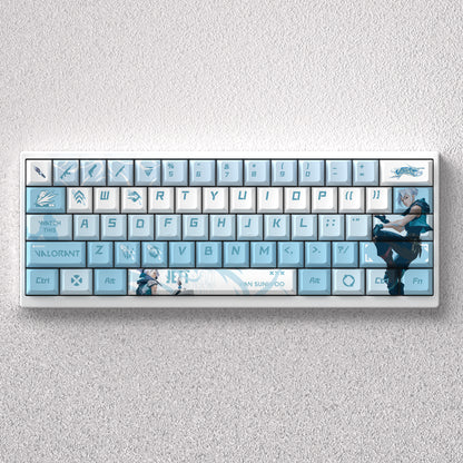 VALORANT Theme Keycap Series, Anime Game Creative Personalized Keycap Set PBT Material Original Factory Height Sublimation