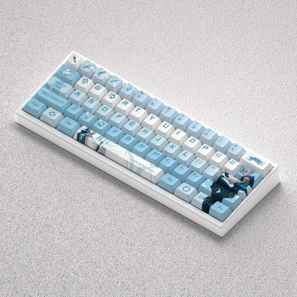 VALORANT Theme Keycap Series, Anime Game Creative Personalized Keycap Set PBT Material Original Factory Height Sublimation