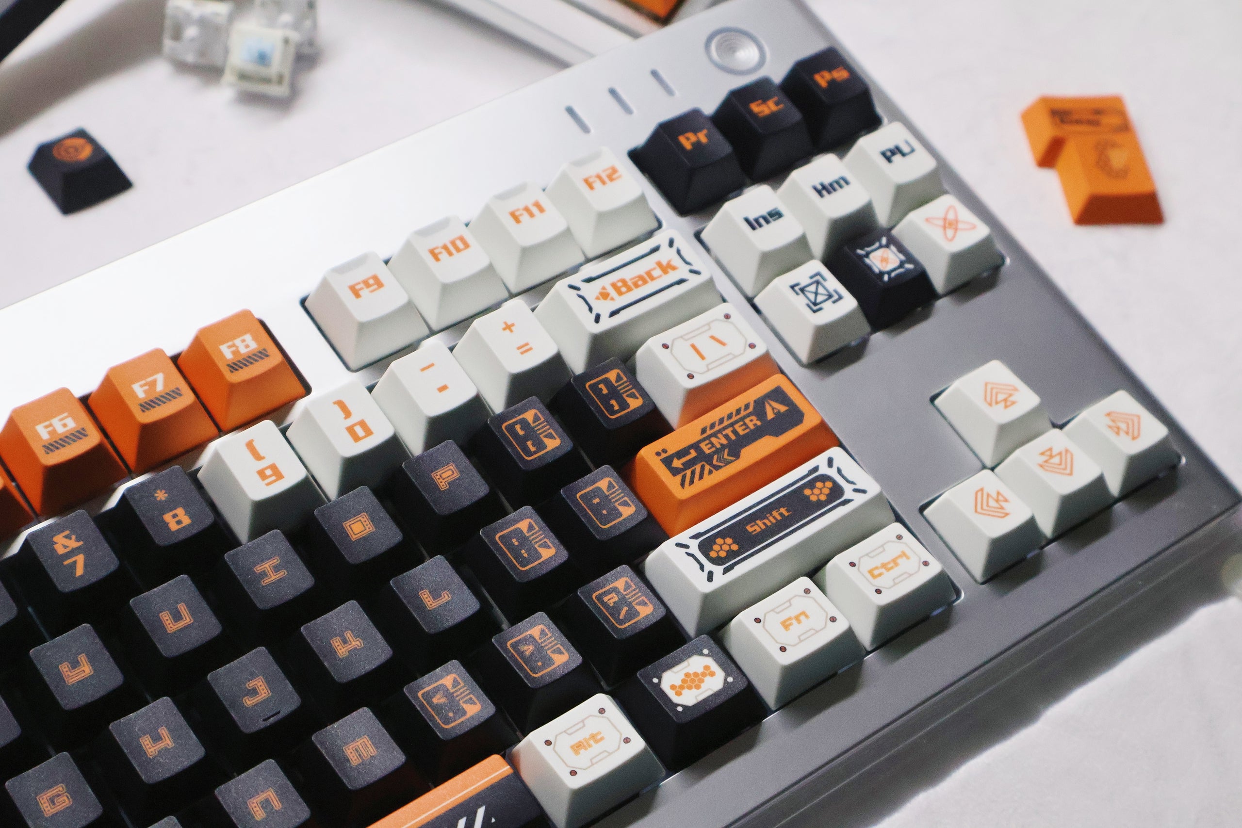 Wandering Plan keycaps PBT material factory high heat sublimation customized keyboard keycaps technology sense keycaps personalized set