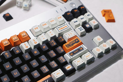 Wandering Plan keycaps PBT material factory high heat sublimation customized keyboard keycaps technology sense keycaps personalized set