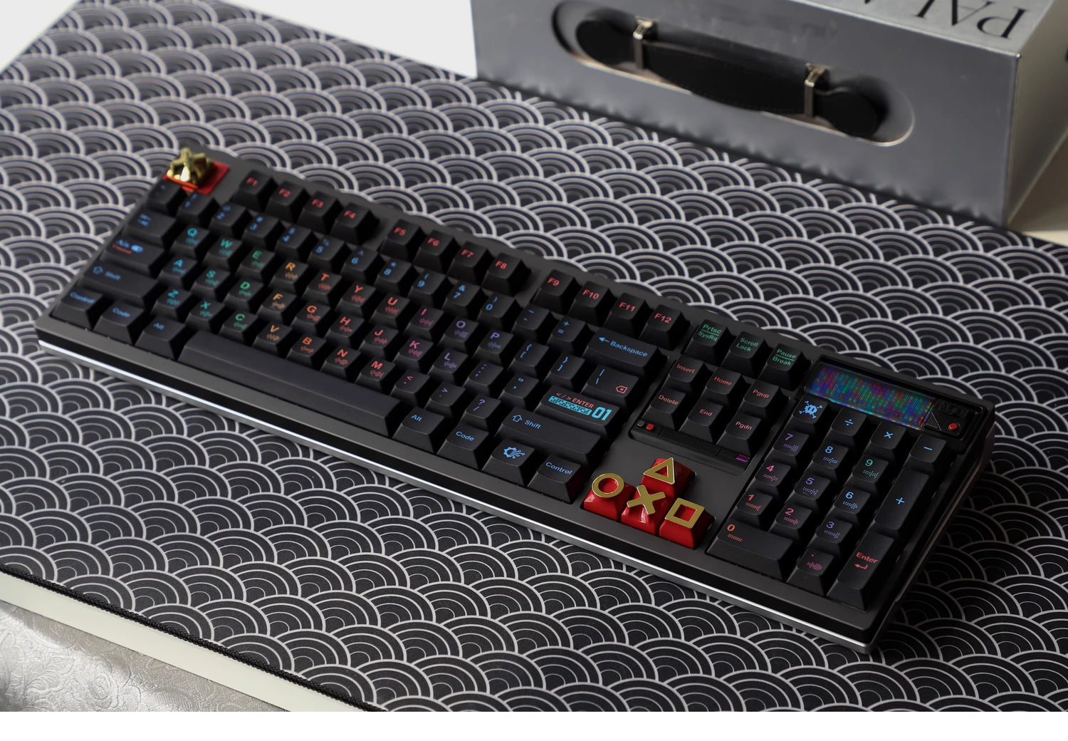 Metal keycaps, game console themed keycaps, mechanical keyboards, personalized keycaps, all metal game console keycaps, decorative keycaps