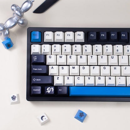 Midnight Halloween theme, original factory high Sublimation creative personalized keycap set