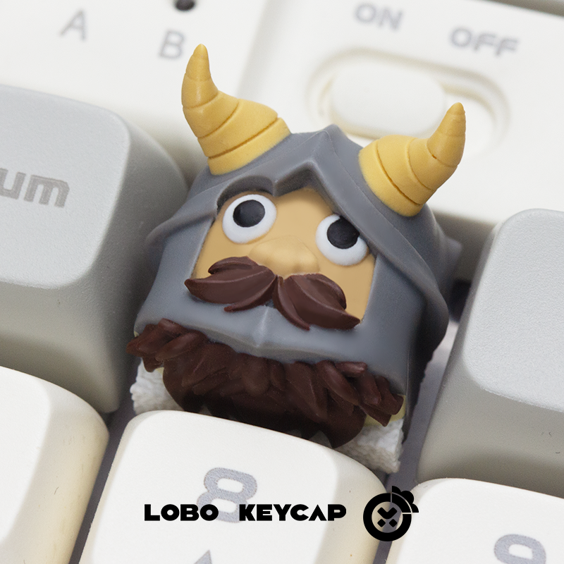Delicious in Dungeon, Series resin colored keycaps.