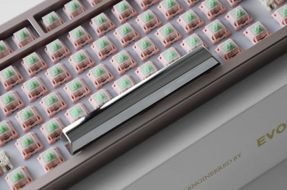 Metal Spacebar Coating Process, 6.25U Universal Metal Keycap, Personalized Spacebar Keycap