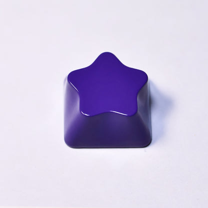 Original Alien Personalized Keycaps Star Aluminum Alloy Keycaps Metal Paint CNC Processing Customized Mechanical Keyboard Keycaps