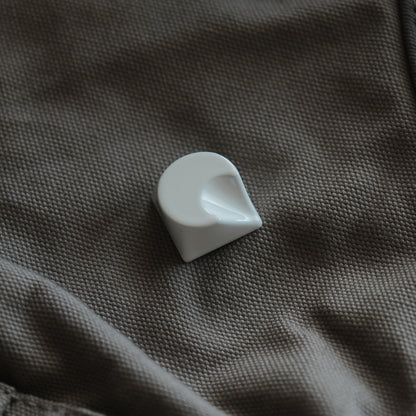 Minimalist Moon Metal Keycaps, Personalized Minimalist Keycaps, CNC Single Keycaps, Original Factory R4 1u Mechanical Keyboard, ESC Keycaps