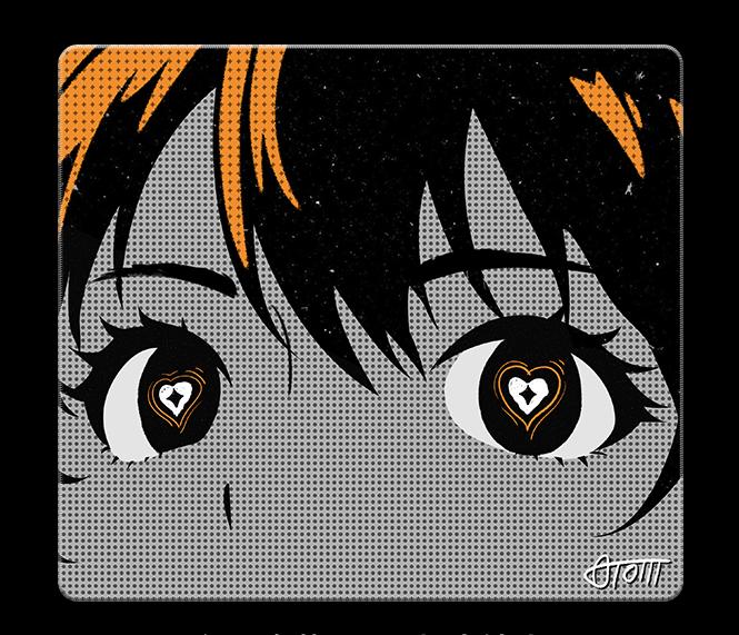 Tempered glass micro etching process mouse pad, high-definition pattern customized professional mouse pad（+10）