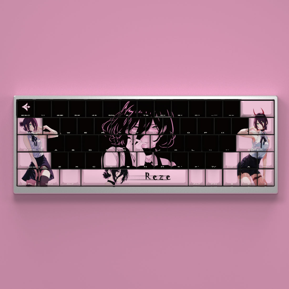 Chainsaw Man，Reze， Animation anime original height PBT suit keycap, decorative keycap