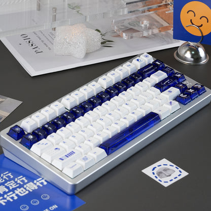 Original Design &quot;Geometry&quot; Theme Mechanical Keyboard Keycap Complete Set PBT Thermal Sublimation Original Factory Highly Personalized Keycap Set