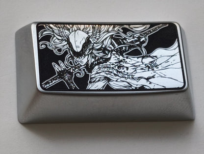 Elden Ring, 1.5u cap key, metal carved personalized keycap, game anime culture creative keycap