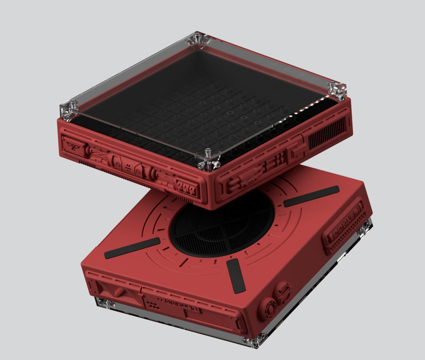 Plant100v2 keycap hibernation cabin storage display box 3D printing customized dustproof table decoration customization
