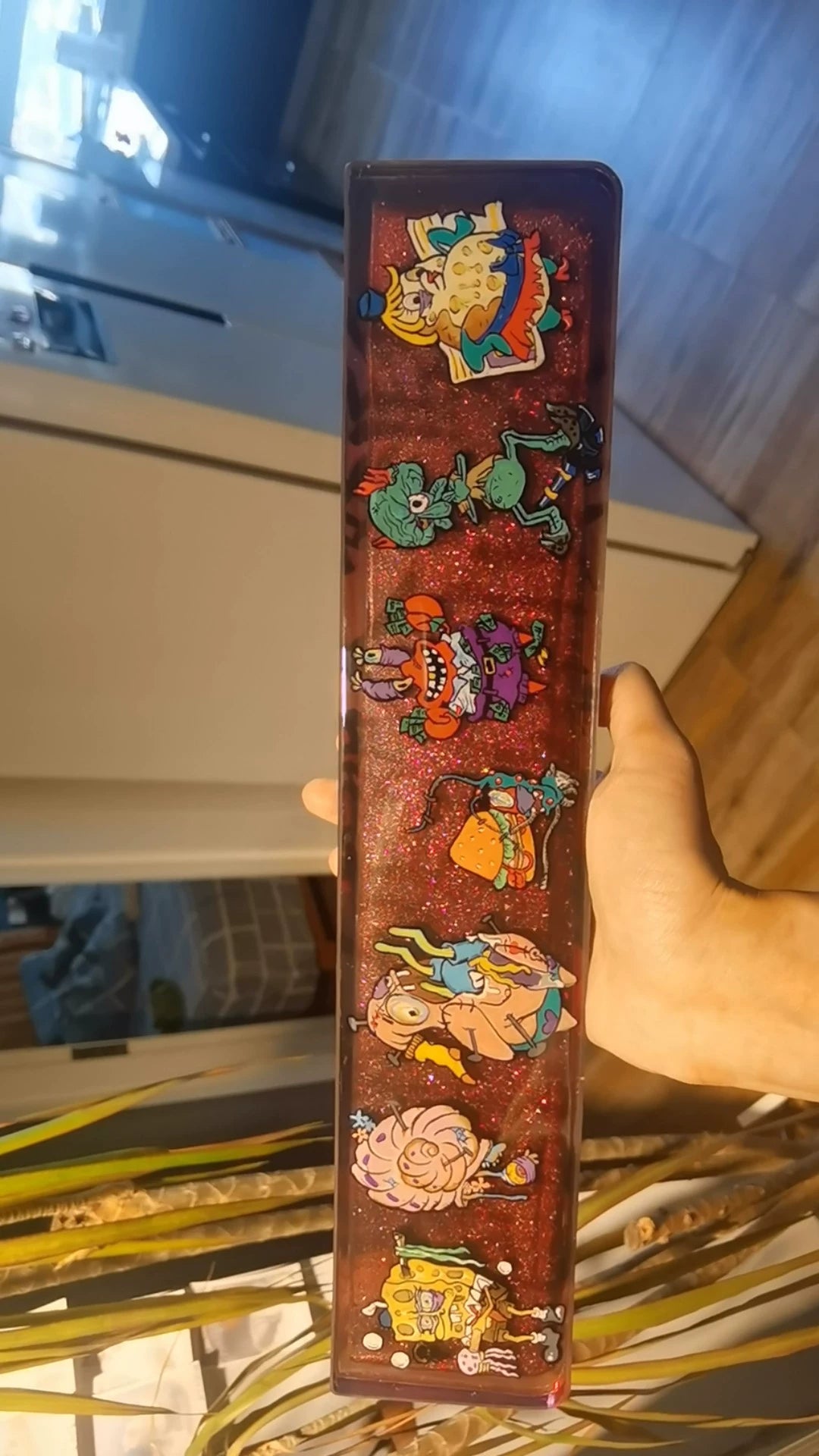 SpongeBob SquarePants Seven Deadly Sins, Keyboard Resin Hand Stand, Palm Stand, Keyboard Peripheral Accessories