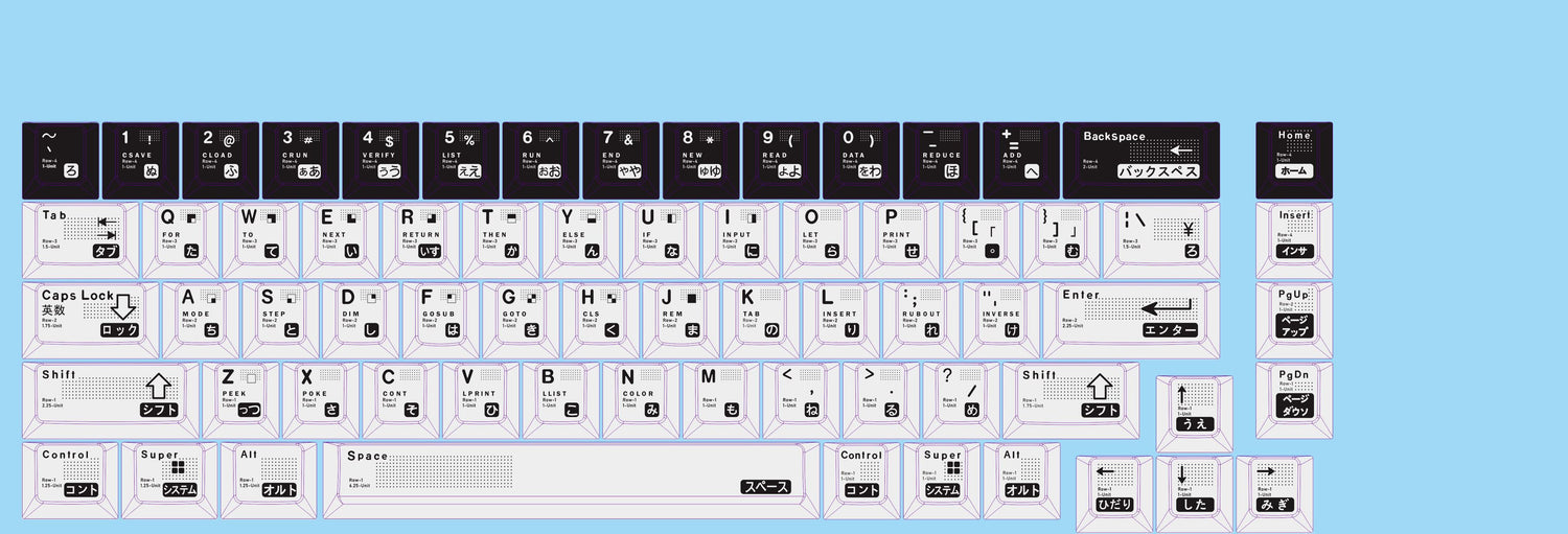 Parameterized aluminum alloy CNC keycap set, metal personalized keycap original factory height set
